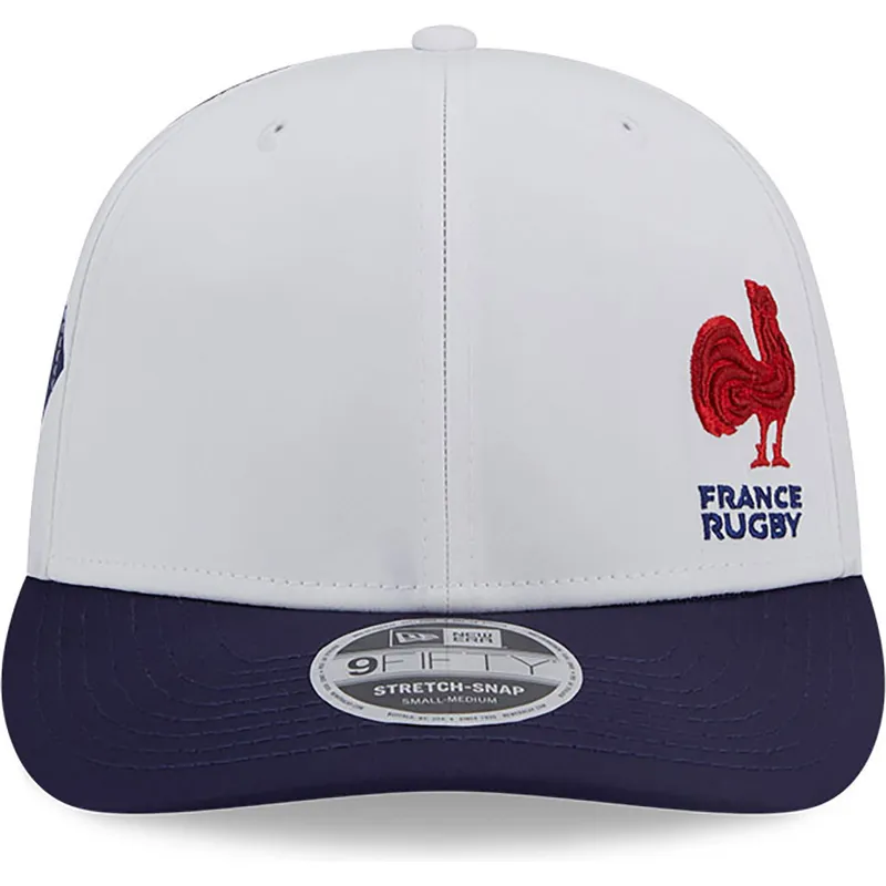 vit-och-bla-kurvad-keps-snapback-9fifty-stretch-snap-flawless-fran-french-rugby-federation-ffr-av-new-era
