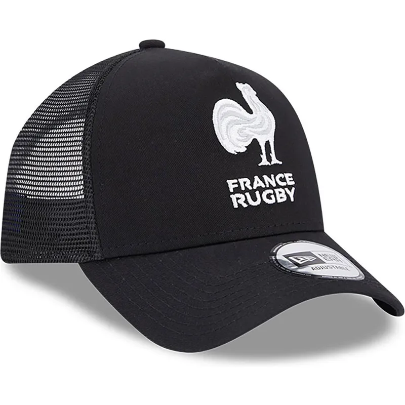 sapkak-ivelt-fekete-snapback-a-frame-monochrome-french-rugby-federation-ffr-new-era