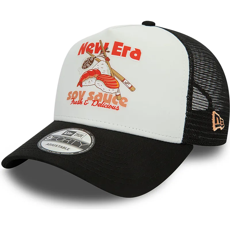 sapkak-ivelt-fekete-snapback-soy-sauce-a-frame-food-new-era
