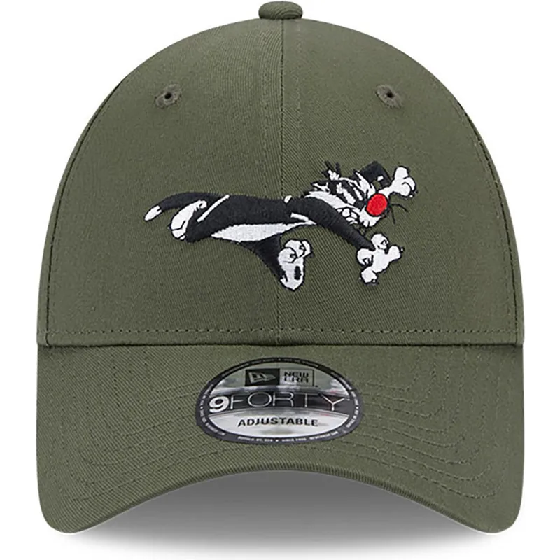 sapkak-ivelt-zold-allithato-9forty-silvestre-looney-tunes-new-era
