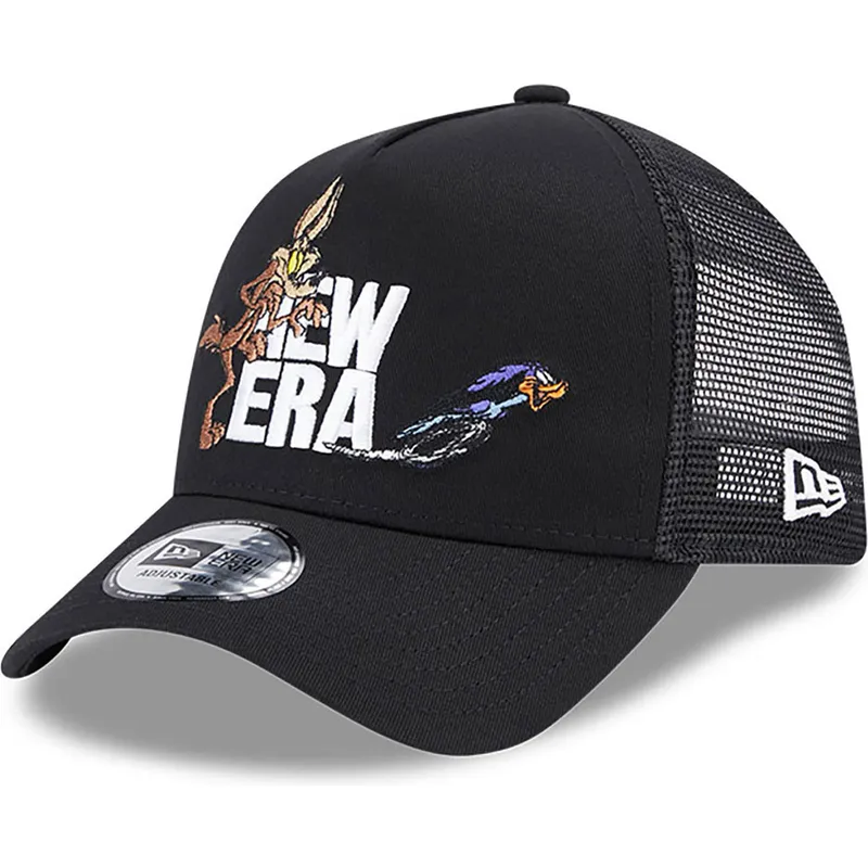 sapkak-ivelt-fekete-snapback-a-frame-coyote-y-correcaminos-looney-tunes-new-era