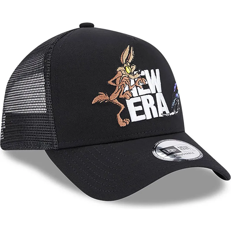 sapkak-ivelt-fekete-snapback-a-frame-coyote-y-correcaminos-looney-tunes-new-era