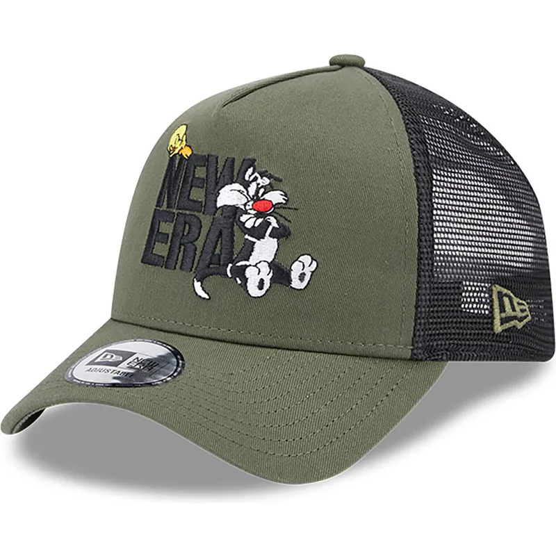 sapkak-ivelt-zold-snapback-a-frame-piolin-y-silvestre-looney-tunes-new-era