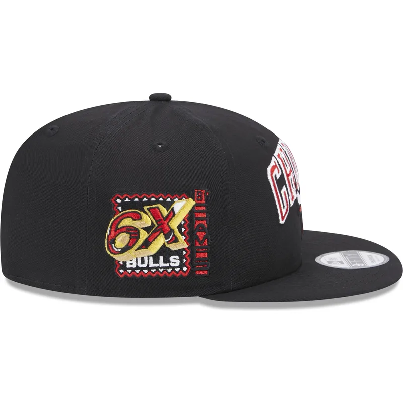 sapkak-lapos-fekete-snapback-9fifty-patch-chicago-bulls-nba-new-era sapkak-lapos-fekete-snapback-9fifty-patch-chicago-bulls-nba-new-era