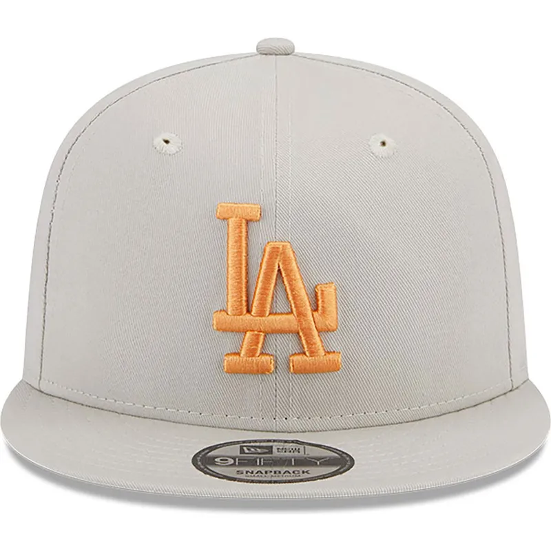 sapkak-lapos-bezs-snapback-9fifty-side-patch-los-angeles-dodgers-mlb-new-era