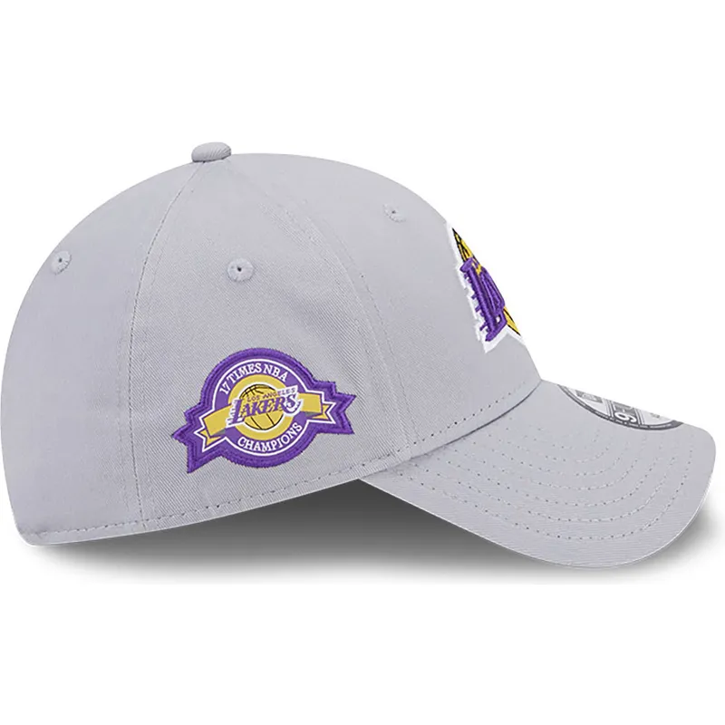 sapkak-ivelt-szurke-allithato-9forty-team-side-patch-los-angeles-lakers-nba-new-era