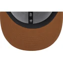 los-angeles-dodgers-mlb-59fifty-team-outline-braune-passgenaue-flat-cap-von-new-era