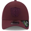 las-vegas-raiders-nfl-new-era-9forty-repreve-justerbar-kurvad-vinrod-keps-med-vinrod-logotyp