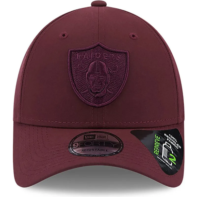 sapkak-ivelt-piros-allithato-9forty-repreve-las-vegas-raiders-nfl-new-era