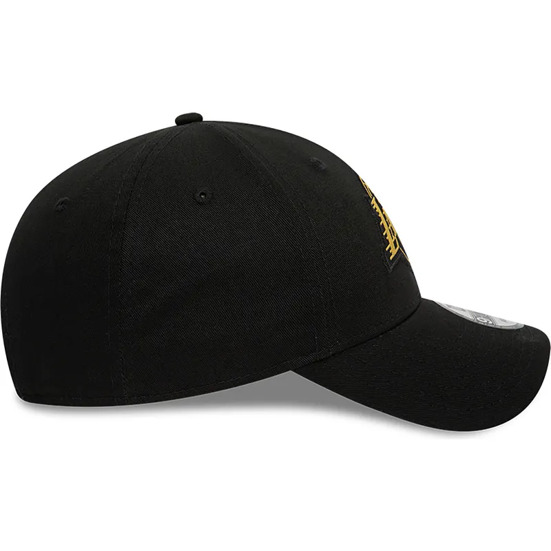 sapkak-ivelt-fekete-allithato-9forty-metallic-badge-los-angeles-lakers-nba-new-era