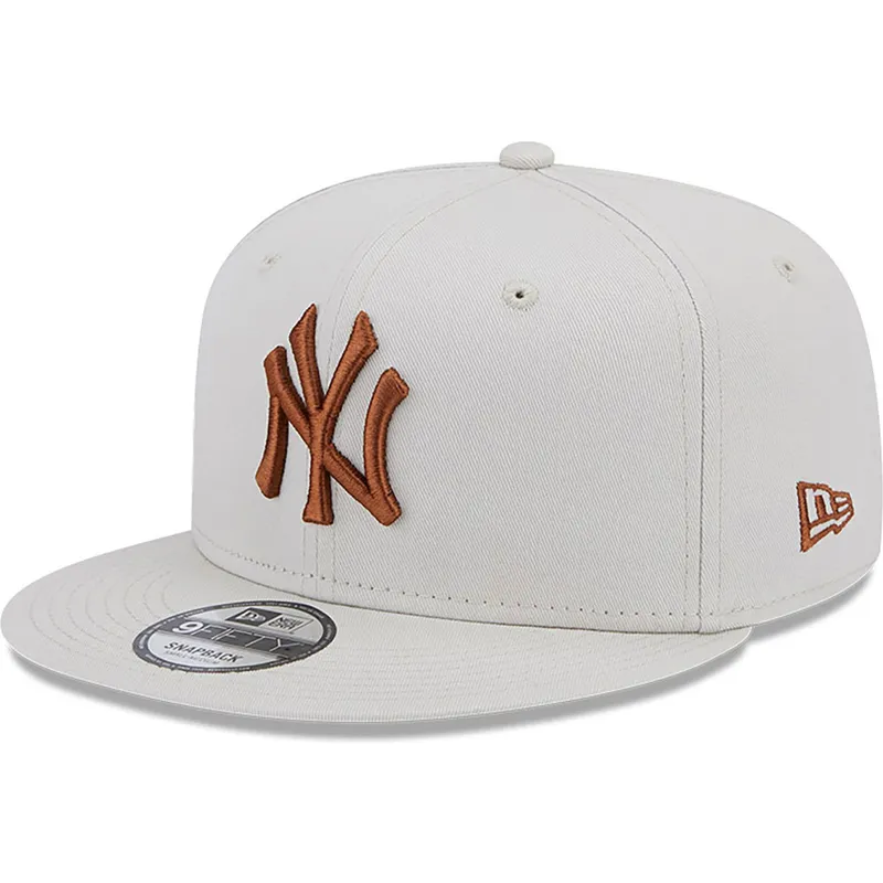 sapkak-lapos-bezs-snapback-9fifty-league-essential-new-york-yankees-mlb-new-era