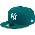 sapkak-lapos-zold-illesztett-59fifty-league-essential-new-york-yankees-mlb-new-era