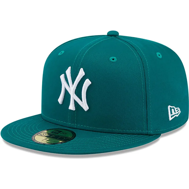 sapkak-lapos-zold-illesztett-59fifty-league-essential-new-york-yankees-mlb-new-era