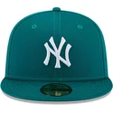 sapkak-lapos-zold-illesztett-59fifty-league-essential-new-york-yankees-mlb-new-era