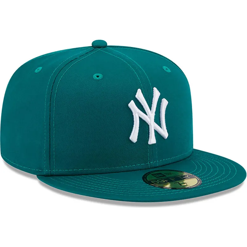 sapkak-lapos-zold-illesztett-59fifty-league-essential-new-york-yankees-mlb-new-era