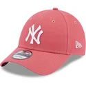 sapkak-ivelt-rozsaszin-allithato-9forty-league-essential-new-york-yankees-mlb-new-era