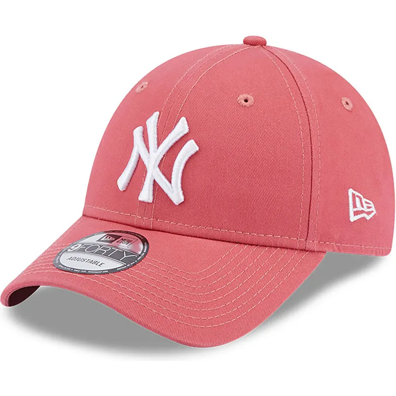sapkak-ivelt-rozsaszin-allithato-9forty-league-essential-new-york-yankees-mlb-new-era