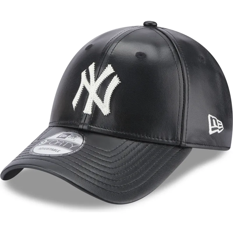 sapkak-ivelt-fekete-allithato-9forty-leather-new-york-yankees-mlb-new-era