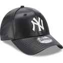 sapkak-ivelt-fekete-allithato-9forty-leather-new-york-yankees-mlb-new-era