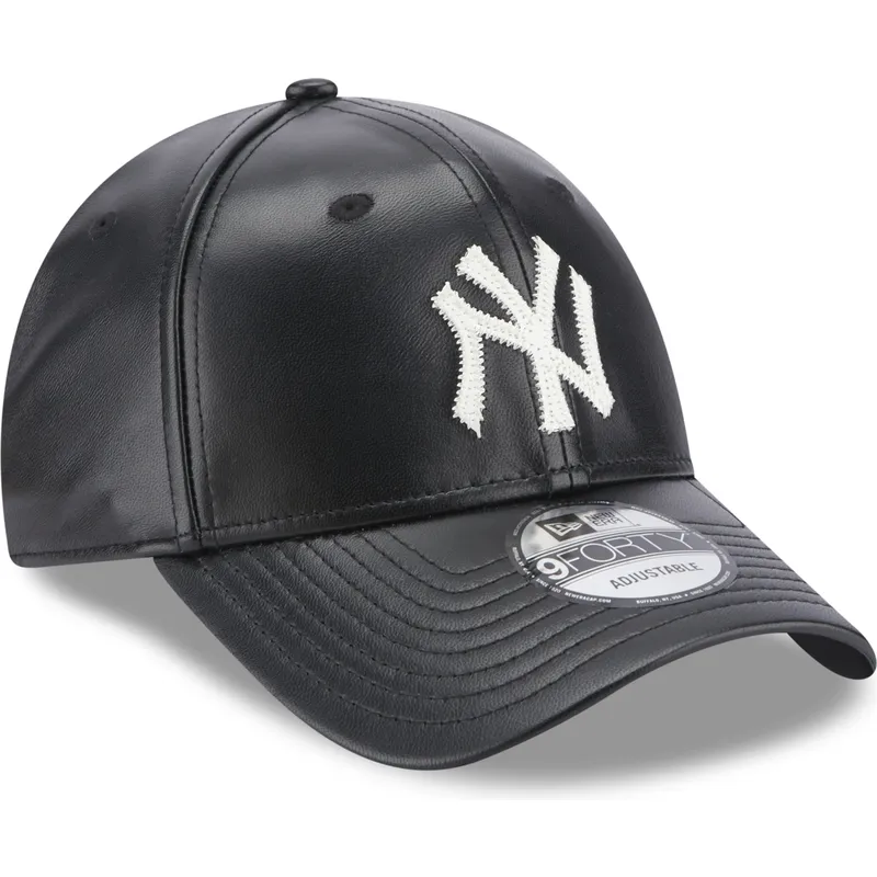 sapkak-ivelt-fekete-allithato-9forty-leather-new-york-yankees-mlb-new-era