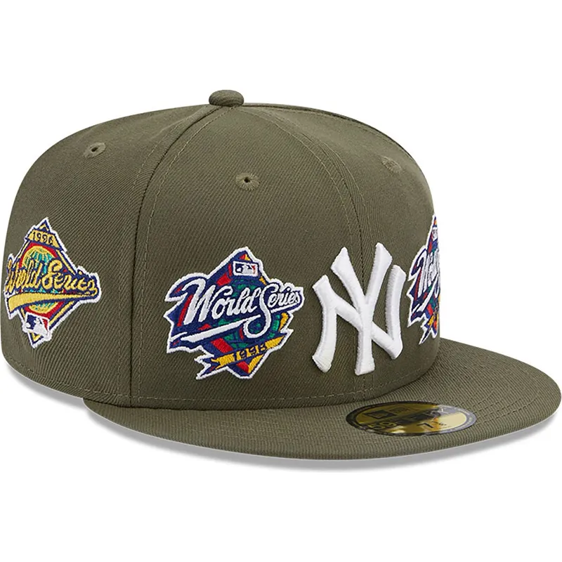 sapkak-lapos-zold-illesztett-59fifty-world-series-new-york-yankees-mlb-new-era