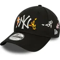 sapkak-ivelt-fekete-allithato-9forty-koi-fish-new-york-yankees-mlb-new-era