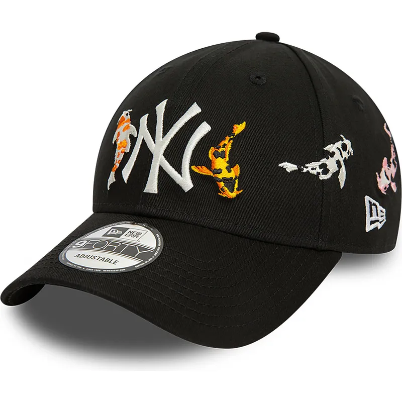sapkak-ivelt-fekete-allithato-9forty-koi-fish-new-york-yankees-mlb-new-era