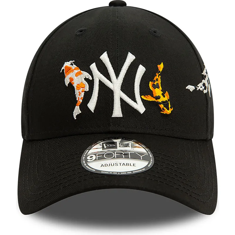 sapkak-ivelt-fekete-allithato-9forty-koi-fish-new-york-yankees-mlb-new-era