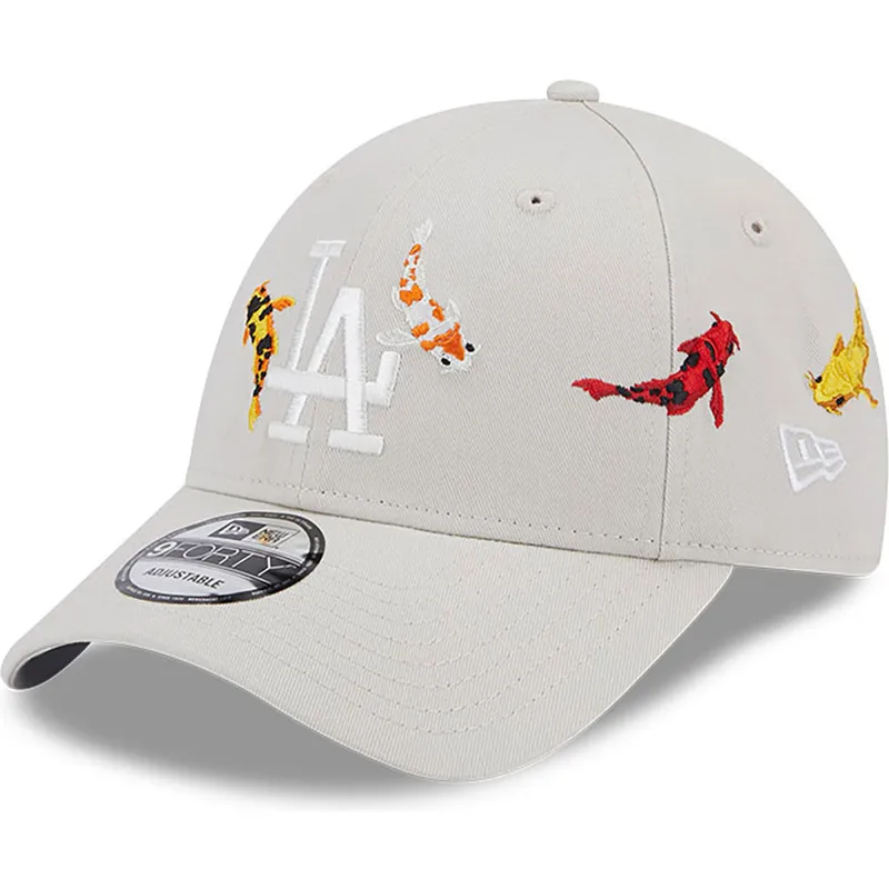cap-ivelt-bezhov-reguliruema-lenta-9forty-koi-fish-los-angeles-dodgers-mlb-new-era cap-ivelt-bezhov-reguliruema-lenta-9forty-koi-fish-los-angeles-dodgers-mlb-new-era