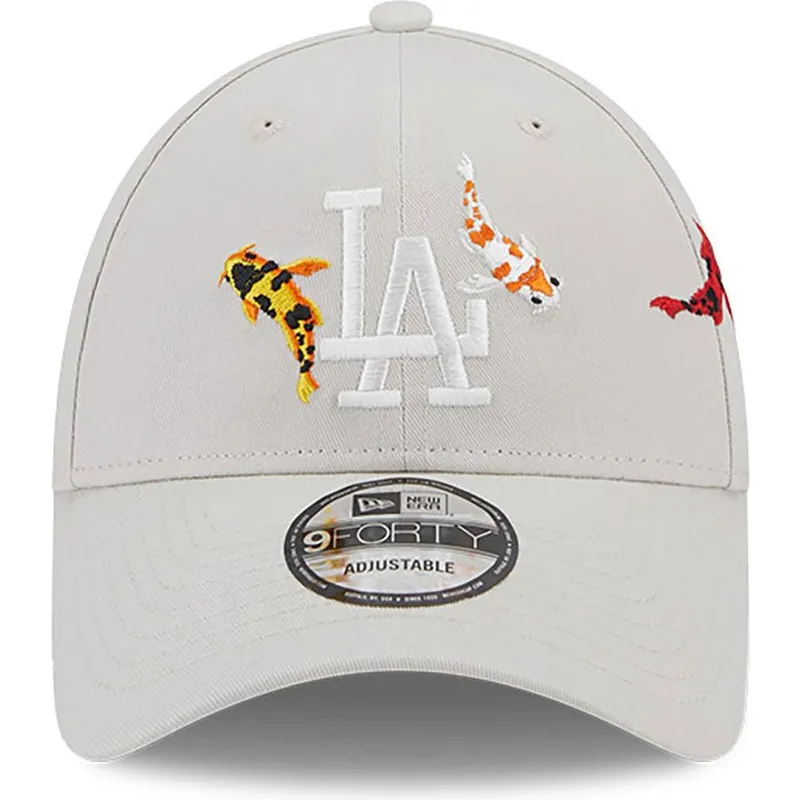 cap-ivelt-bezhov-reguliruema-lenta-9forty-koi-fish-los-angeles-dodgers-mlb-new-era cap-ivelt-bezhov-reguliruema-lenta-9forty-koi-fish-los-angeles-dodgers-mlb-new-era