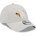 cap-ivelt-bezhov-reguliruema-lenta-9forty-koi-fish-los-angeles-dodgers-mlb-new-era