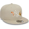sapkak-lapos-bezs-snapback-9fifty-koi-fish-new-york-yankees-mlb-new-era
