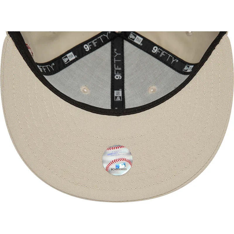 sapkak-lapos-bezs-snapback-9fifty-koi-fish-new-york-yankees-mlb-new-era