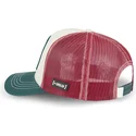 capslab-snoopy-joe-cool-joe2-peanuts-white-red-and-green-trucker-hat