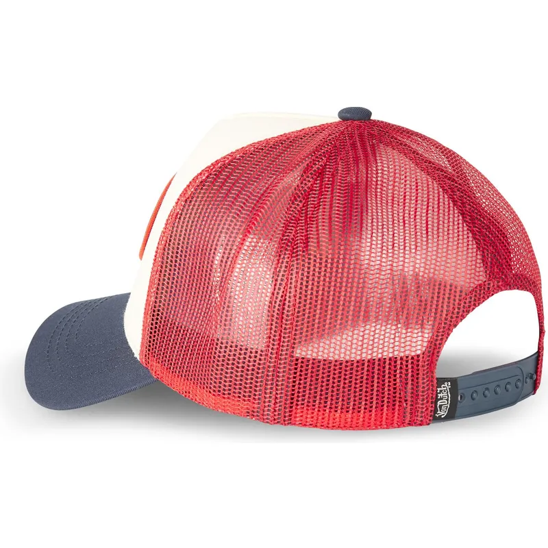 trucker-cap-beige-rot-und-marineblau-cla5-von-von-dutch