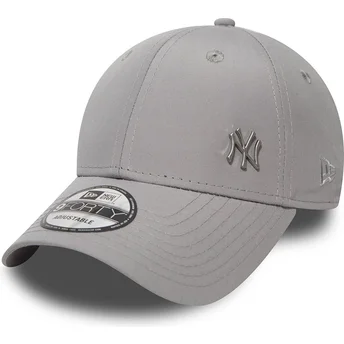 Sapkák ívelt szürke állítható 9FORTY Flawless New York Yankees MLB New Era