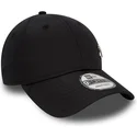 schwarze-verstellbare-curved-cap-9forty-flawless-logo-der-new-york-yankees-mlb-von-new-era