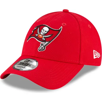Sapkák ívelt piros állítható pánt 9FORTY Tampa Bay Buccaneers NFL New Era
