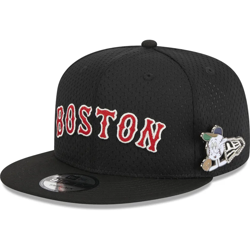 sapkak-lapos-fekete-snapback-9fifty-post-up-pin-boston-red-sox-mlb-new-era