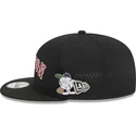 schwarze-flache-snapback-kappe-9fifty-post-up-pin-der-boston-red-sox-mlb-von-new-era