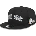 svart-platt-snapback-keps-9fifty-post-up-pin-new-york-yankees-mlb-fran-new-era