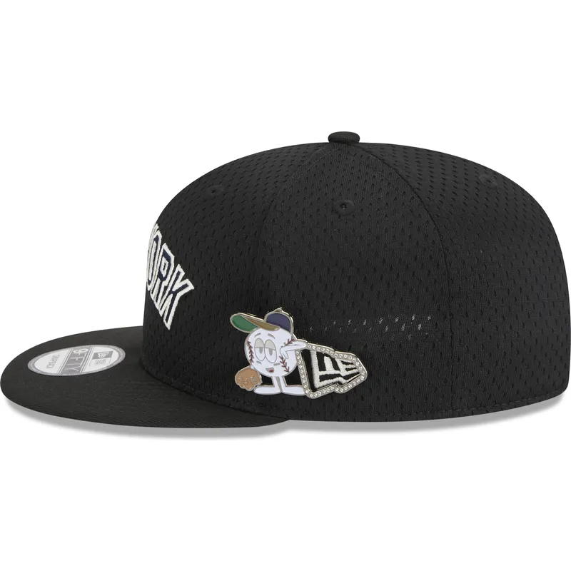 sapkak-lapos-fekete-snapback-9fifty-post-up-pin-new-york-yankees-mlb-new-era