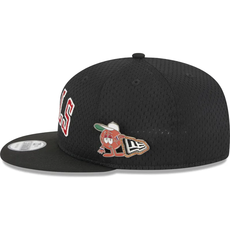 sapkak-lapos-fekete-snapback-9fifty-post-up-pin-chicago-bulls-nba-new-era