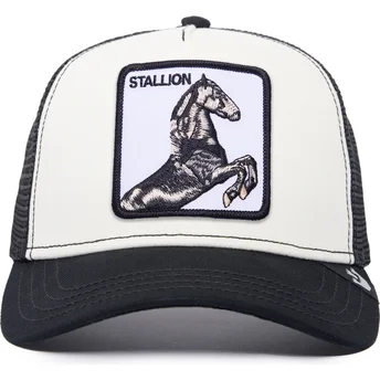Sapkák ívelt fekete snapback Stallion The Farm Goorin Bros.