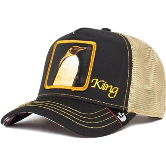 svart-truckerkeps-pingvin-king-quart-major-casino-the-farm-fran-goorin-bros