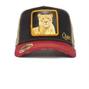 goorin-bros-svart-och-rod-leona-queen-carte-blanche-casino-the-farm-truckerkeps