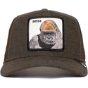 gorra-trucker-marron-gorila-boss-energy-the-farm-de-goorin-bros