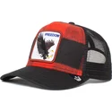 goorin-bros-freedom-ski-free-the-farm-rod-och-svart-orn-truckerkeps