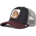 schwarze-graue-und-rote-trucker-kappe-lowe-king-circwool-of-life-the-farm-von-goorin-bros