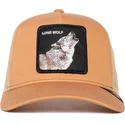 trucker-cap-orange-wolf-lone-wolf-truckin-the-farm-von-goorin-bros